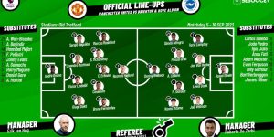 Brighton & Hove Albion F.C. vs Sheffield United Lineups