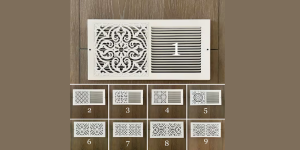 Decorative Internal Air Vent Covers