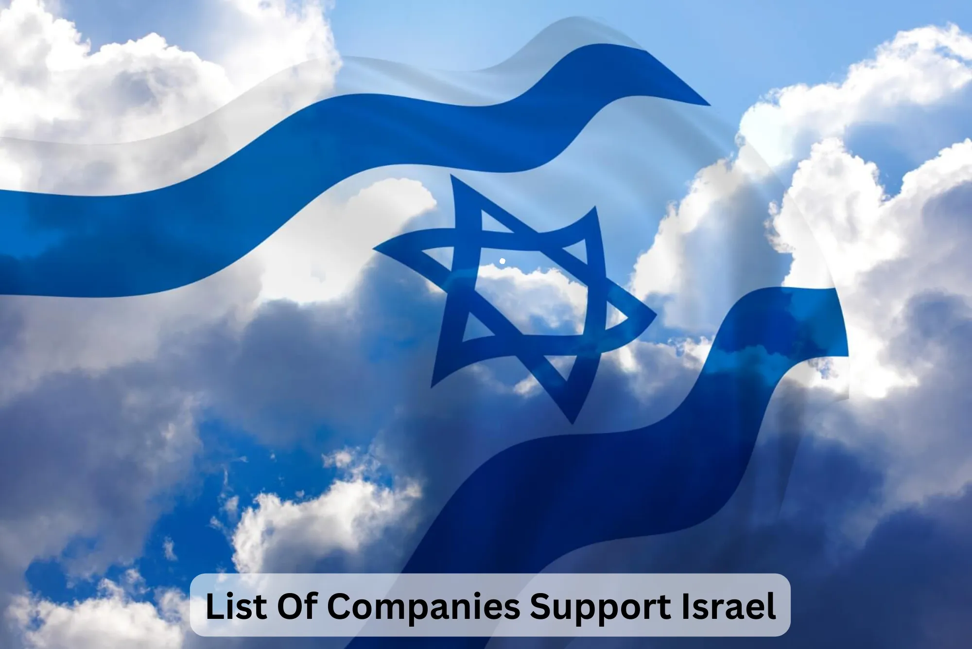 Companies Support Israel