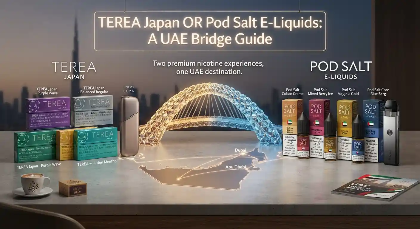 TEREA Japan or Pod Salt E-Liquids